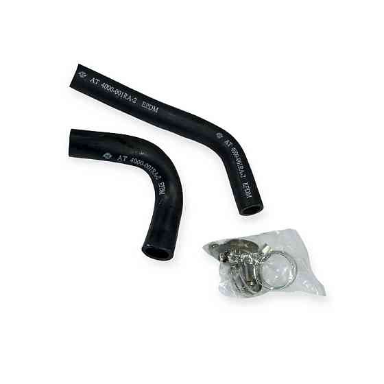 Патрубок 2101-2107 з хомутами (к-кт 2 шт) AT печі Мукачево