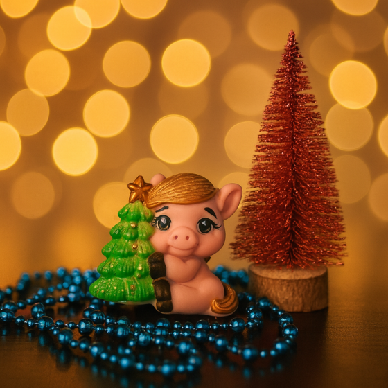 Новорічне мило ручної роботи "Конячка" Символ 2026 року Київ