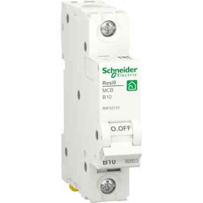 Автоматический выключатель Schneider Electric RESI9 6kA 1P 10A B (R9F02110) Винница