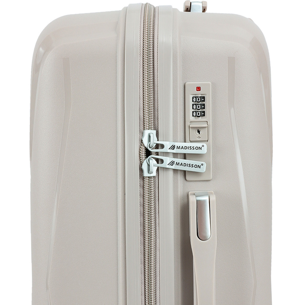 Чемодан полипропиленовый MADISSON 51103 средний 67 см шампань Киев - изображение 7