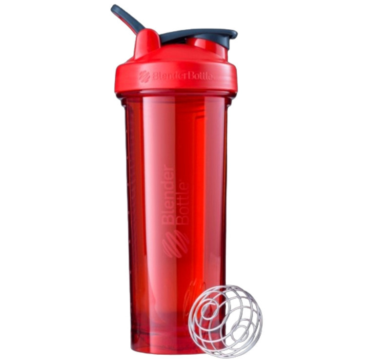 Спортивна пляшка-шейкер BlenderBottle Pro32 Tritan 940ml Red Київ - фото 1