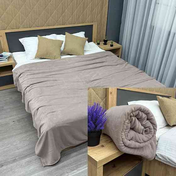 Плед-покривало 160х200 см (+-5см) Світле какао (87-041) Київ