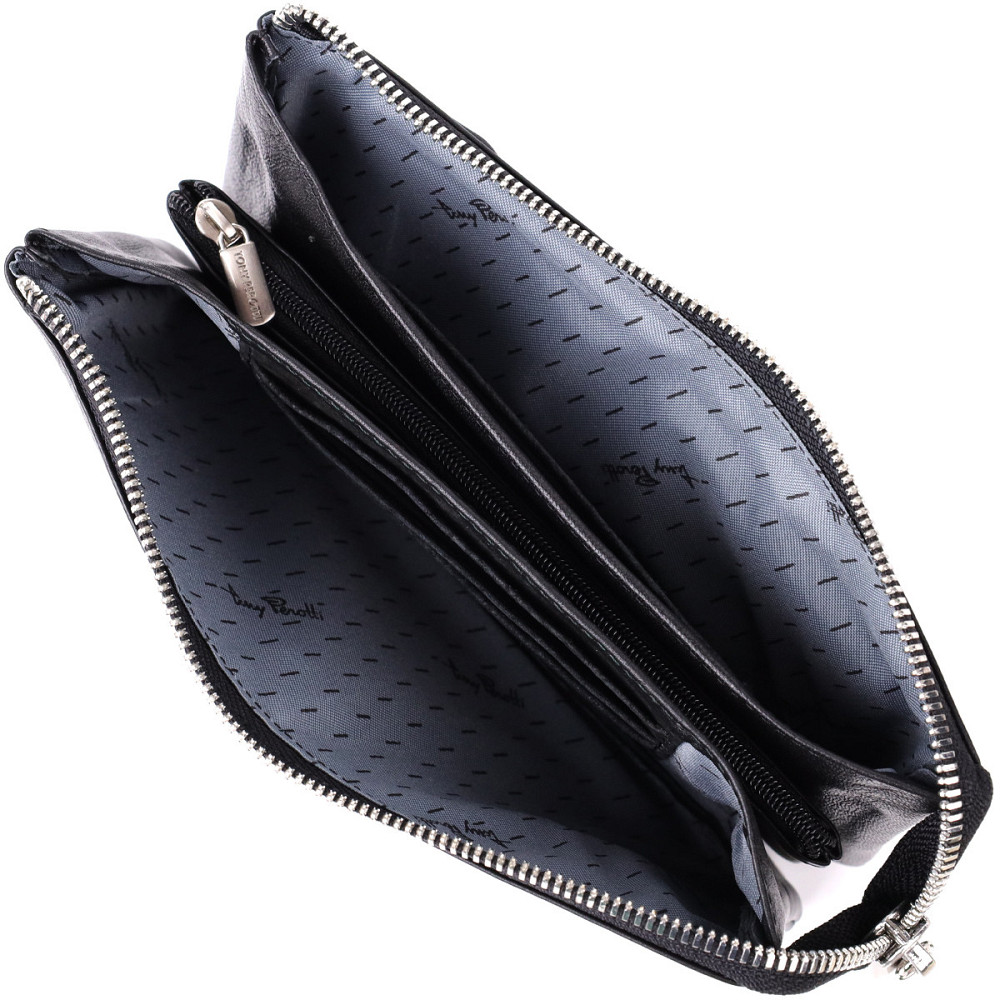 Оригинальный женский кошелек из натуральной кожи Tony Perotti 20903_1 (2651 nero) Черный Киев - изображение 7