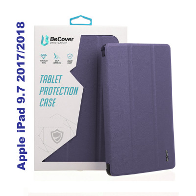 Чохол до планшета BeCover Tri Fold Soft TPU Silicone Apple iPad 9.7 2017/2018 A1822/A1823/A1893/A1954 Purple (706880) Вінниця - фото 1