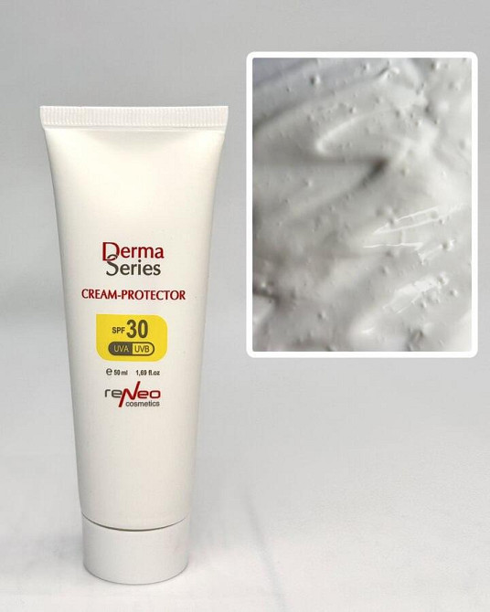 Крем - протектор SPF30 CREAM-PROTECTOR SPF30 DERMA SERIES 50 мл Днепр - изображение 2