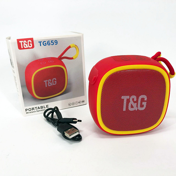 Bluetooth колонка с функцией радио TG659, Уличная блютуз колонка с громким звуком IO-60 Львов - изображение 10
