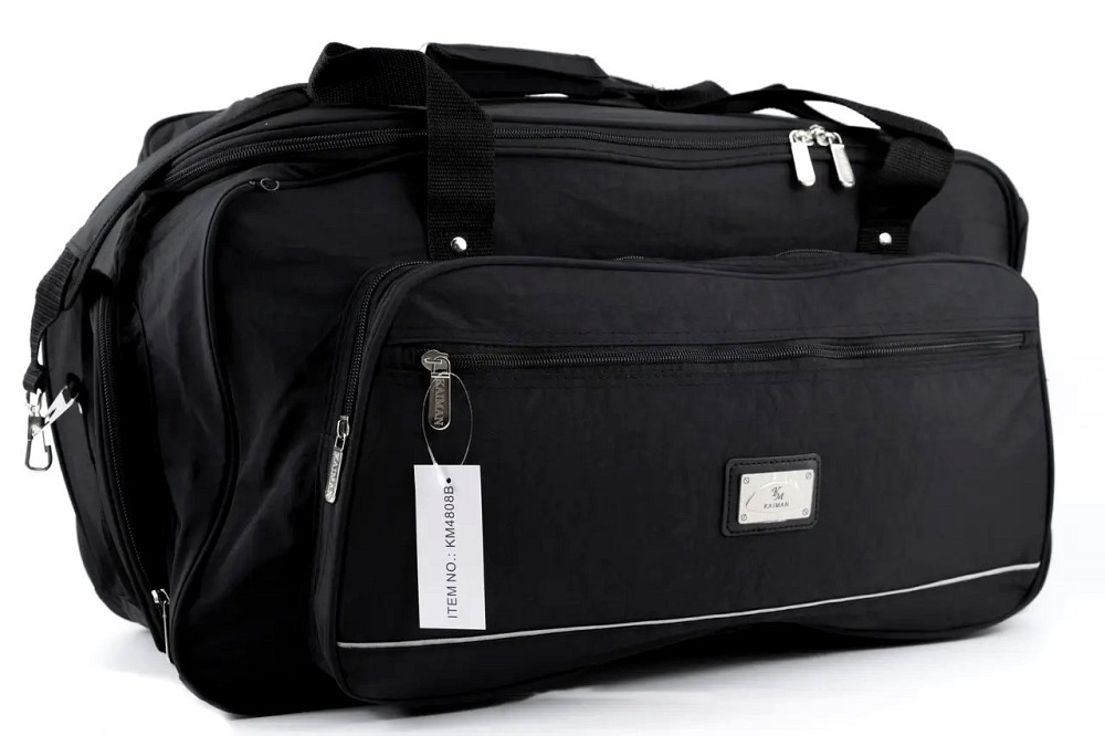 Сумка дорожная KAIMAN 70 см черная Киев - изображение 1
