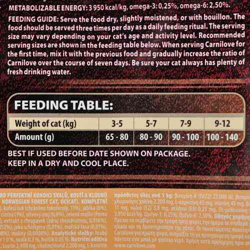 Сухий корм Carnilove Cat Large Breed для котів великих порід, качка та індичка, 2 кг Київ