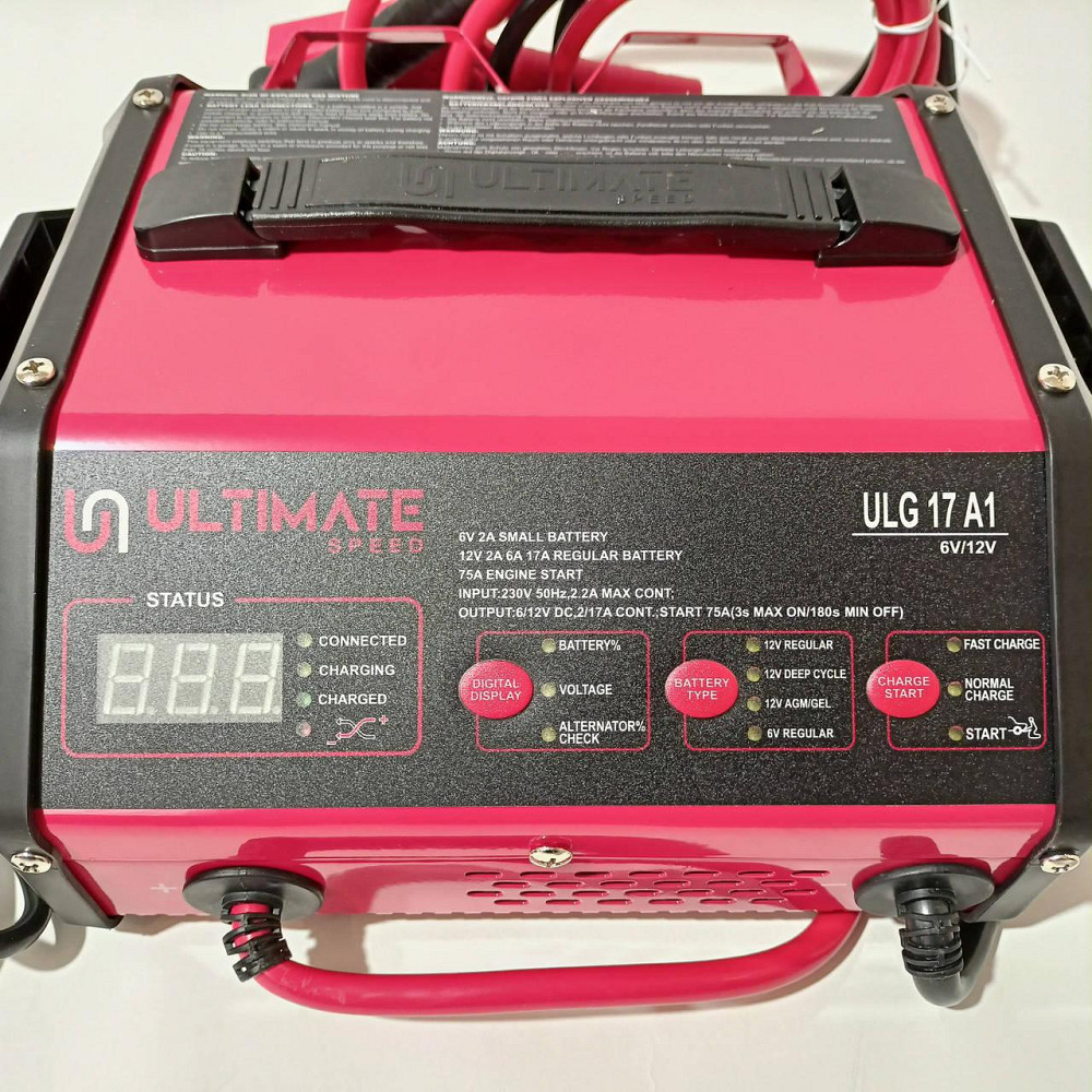 Пуско-зарядний пристрій Ultimate Speed ULG 17 A1 з потужністю 250 Ач для акумуляторів – Німеччина 2025 Fto Киев - изображение 7