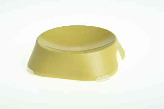 FIBOO пласка миска Flat Bowl, без антиковзких накладок, жовтий Киев