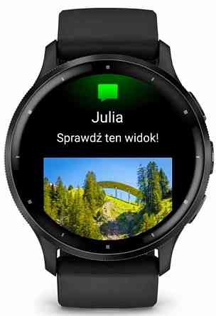 СМАРТ - Часы: Garmin Venu 3 Slate S. Steel Bezel w. Black Case. Киев