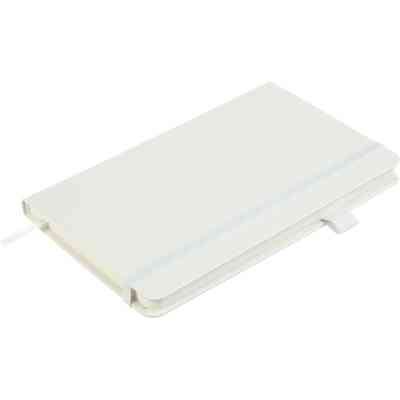 Книга записная Buromax Etalon 125x195 мм 96 листов в клетку обложка из искусственной кожи Белая (BM.291160-12) Винница