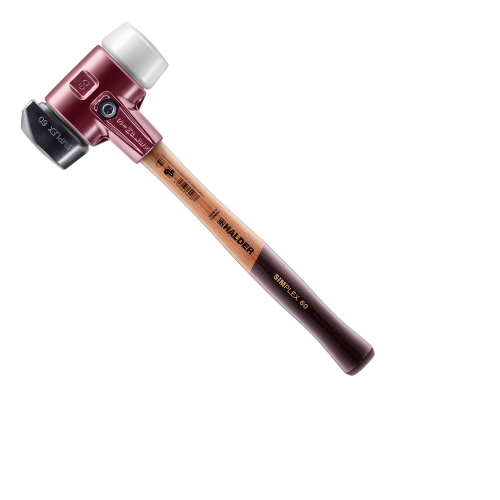 Молотки HALDER Simplex, Supercraft, Secural, Baseplex,Ferroplex с набором головок 8 предметов в кейсе 3000.993 Одесса - изображение 2