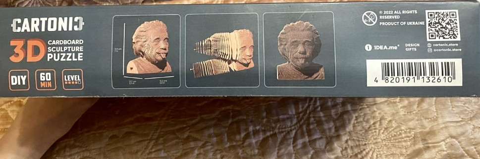 Конструктор Cartonic 3D Albert Einstein. Торг. Киев - изображение 1