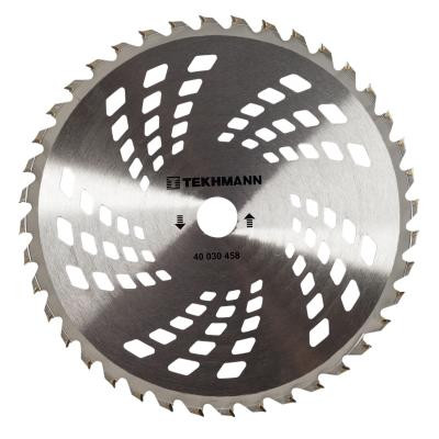 Нож для газонокосилки Tekhmann к садовому триммеру 255х25.4 мм 40 ТВС зубцов (40030458) Винница - изображение 1