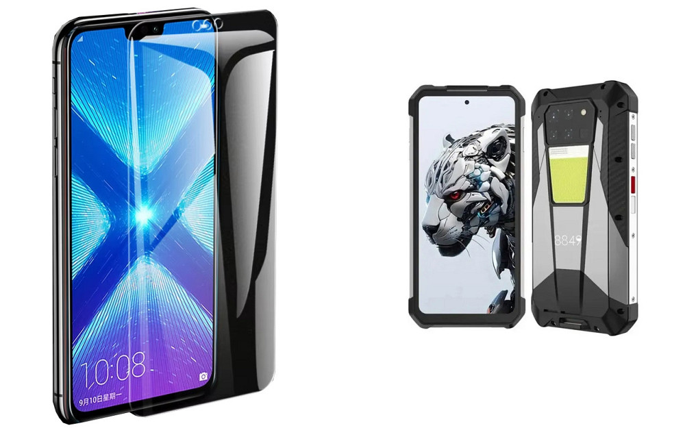 Захисне скло NeoGlass для Unihertz Tank 3, Tank 3S, Tank 3 Pro – надпрозоре та стійке Київ - фото 2