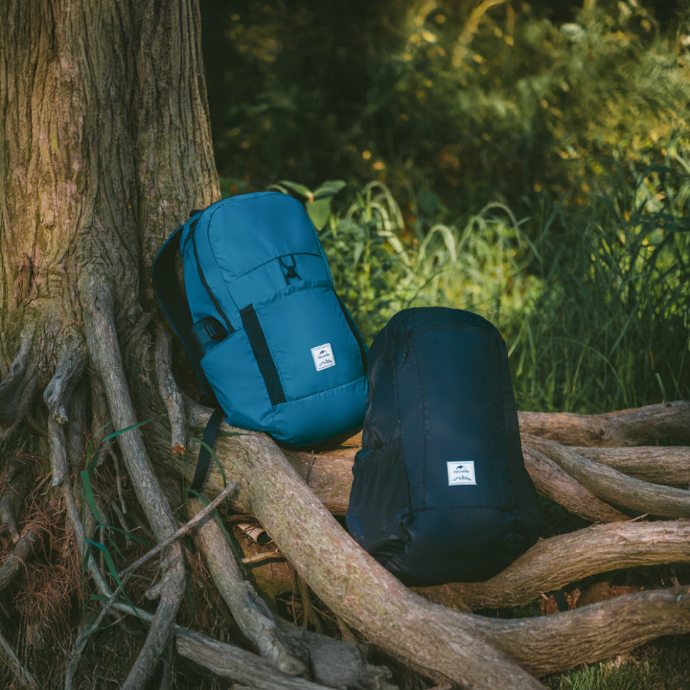 Рюкзак компактний надлегкий Naturehike NH17A017-B Yunyan, 30 л, чорний Київ - фото 5