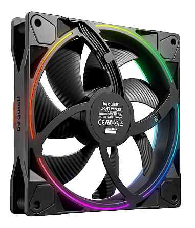 Вентилятор be quiet! Light Wings 140mm PWM Reverse Black (BL134) ( 22497 ) Харків