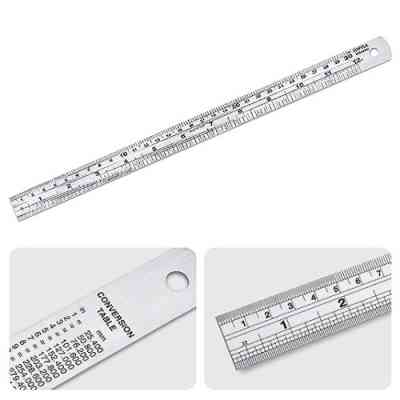 Лінійка будівельна Toptul 1м з нержавіючої сталі (IABA1000) Вінниця