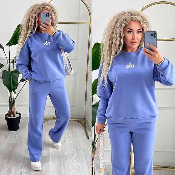 Женский спорт костюм со штанами палаццо Одесса