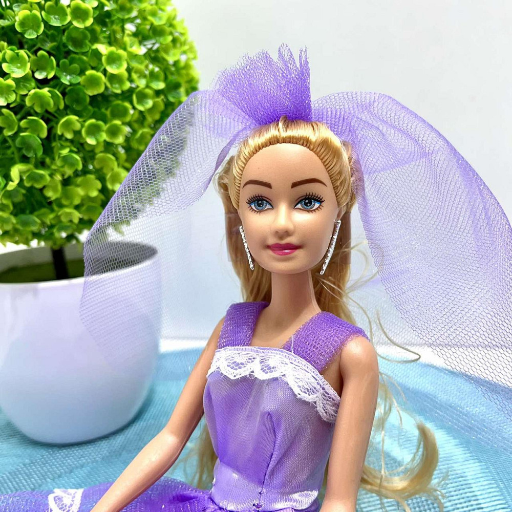 Лялька Defa Ніжна наречена 29см Фіолетова (8065) Чернігів - фото 2