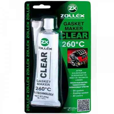 Герметик автомобільний Zollex CLEAR-85g (CLEAR-85gP) Вінниця