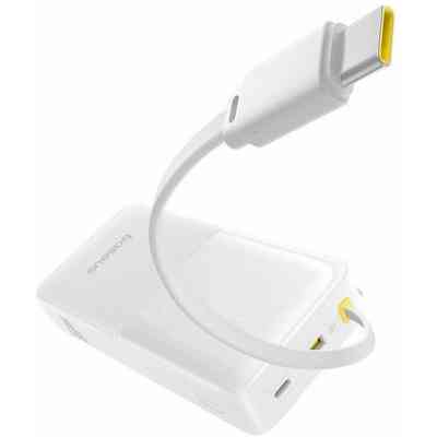 Батарея універсальна Baseus Bipow 2 20000mAh 20W with USB-C cable white (P10077101213-01) Вінниця