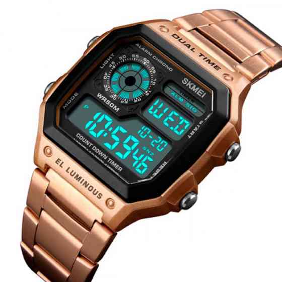 Мужские часы Skmei 1335 Ripple RoseGold Винница