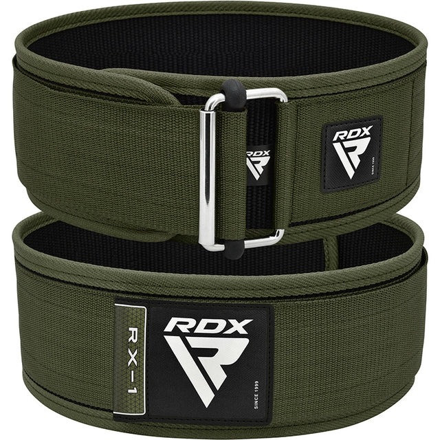 Пояс для важкої атлетики RDX RX1 Weight Lifting Belt Army Green XL Кам'янське - фото 2