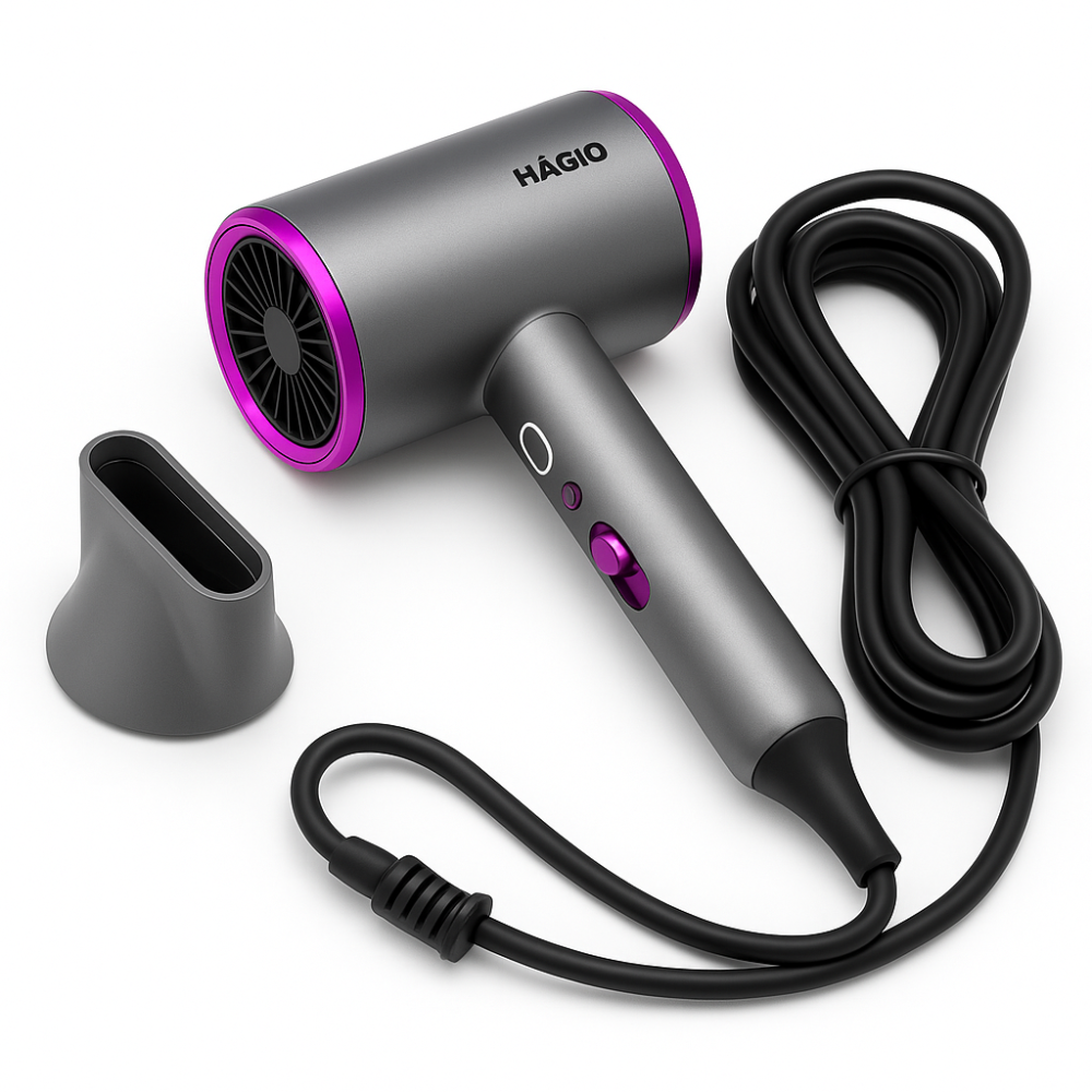 Портативный фен для укладки волос MAGIO MG-168 2400 Вт, Фен для легкой укладки волос WJ-25 Львов - изображение 14