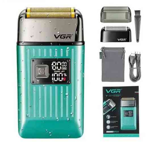 Електробритва VGR V-357, зелена Винница