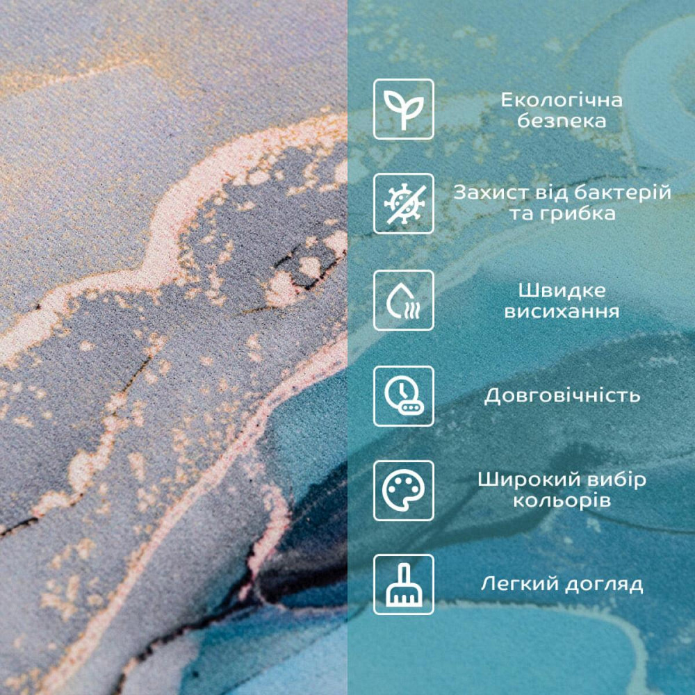 Вологопоглинаючий килимок 40х60х3мм SW-00002549 Київ - фото 4