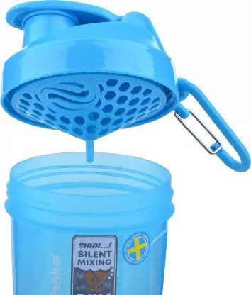 Шейкер спортивний SmartShake Original2GO 600ml Neon Blue Каменское - изображение 8