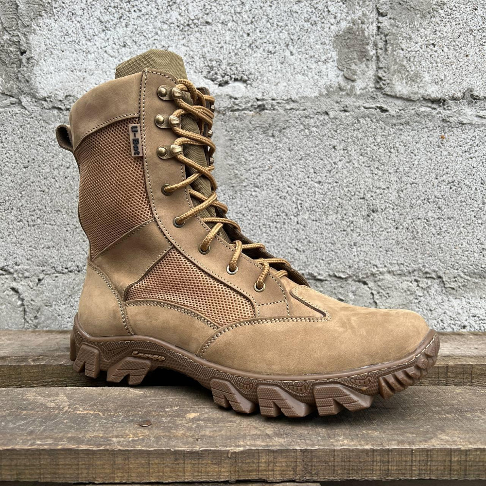 Мужские летние берцы тактические военные кожаные, прочные, качественные, на коже Львов - изображение 5