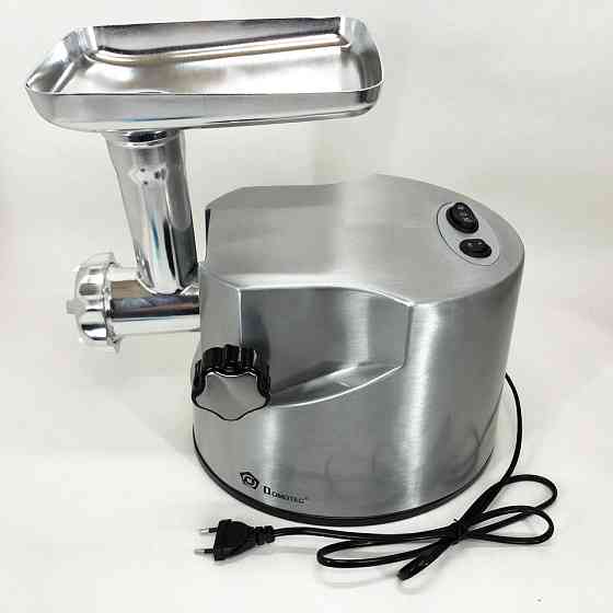 М'ясорубка з легким чищенням DOMOTEC, М'ясорубка для професійної кухні Електром'5 насадок ZV-98 Івано-Франківськ