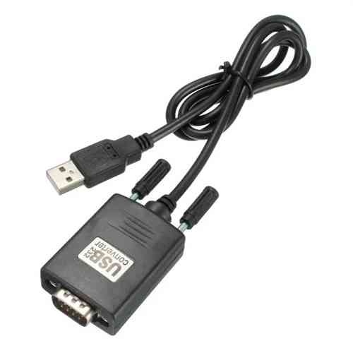 Кабель перехідник USB - RS232 DB9 PL2303+MAX3243C, 0.8м Вінниця