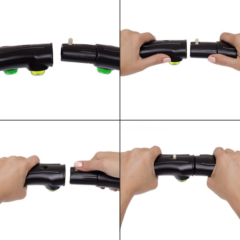 Обруч масажний Hula Hoop DOUBLE GRACE MAGNETIC JS-6002 Вишневе - фото 6