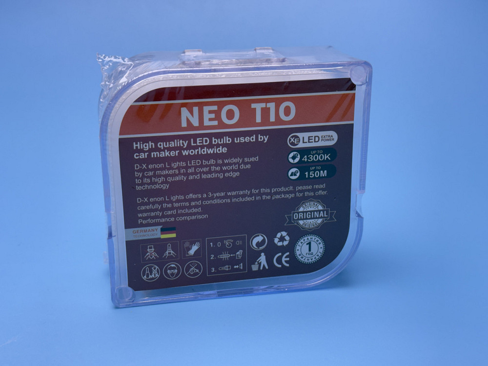 LED лампа H1 серия T10 NEO — Светодиодная автолампа 23W CSP 3570 6000K Харьков - изображение 5