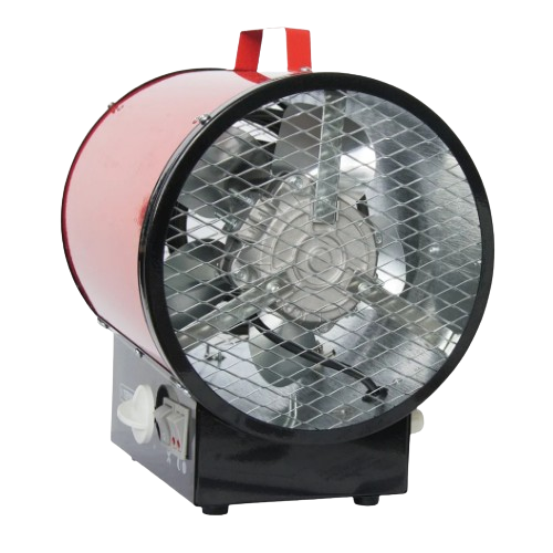 Тепловентилятор 3000W метал червоний АО ЭВО3,0/0,3ТП(230В)Р(Е) ТЕРМІЯ Житомир