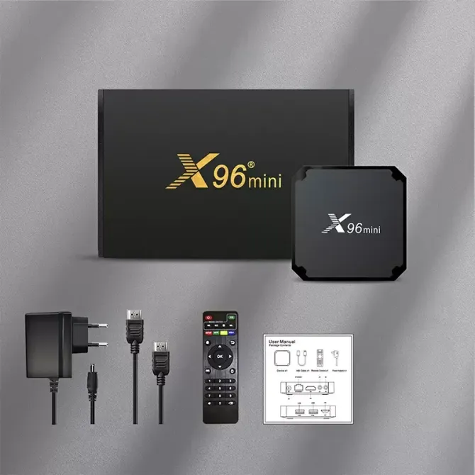 Смарт ТВ приставка X96 mini 2023 S905W2 2/16 Гб Smart TV Box Android 11 Андроїд ТВ бокс Київ - фото 6