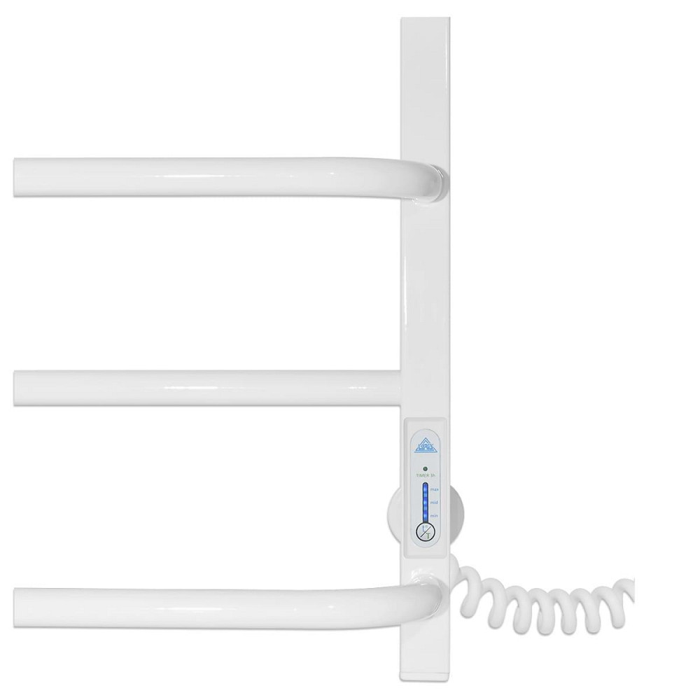 Електричний полотенцесушитель Laris Зебра Комфорт ЧК10 500Х900 Е білий Київ - фото 5