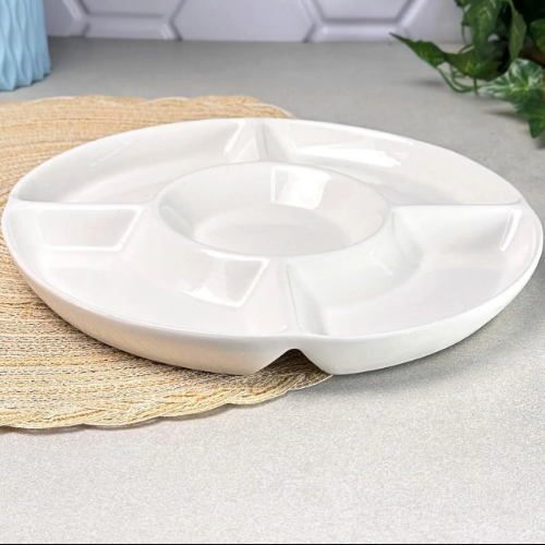 Менажниця кругла 25см на 5 секцій 7022478 Rounds LIMITED EDITION Житомир - изображение 4