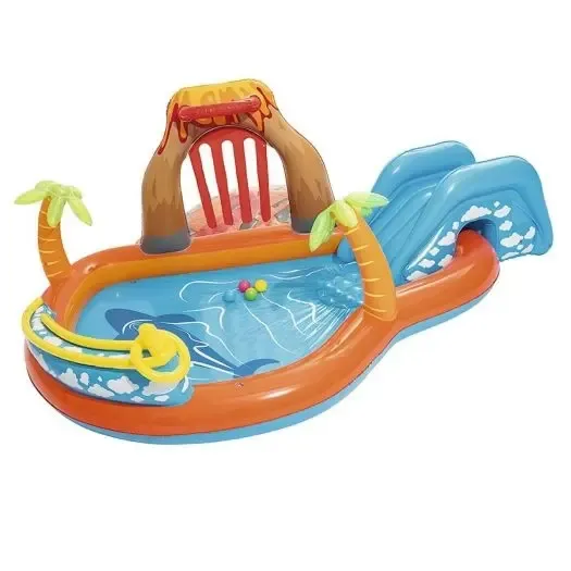 Надувной игровой центр Bestway 53069 Лагуна с горкой и шариками Коломия - фото 4