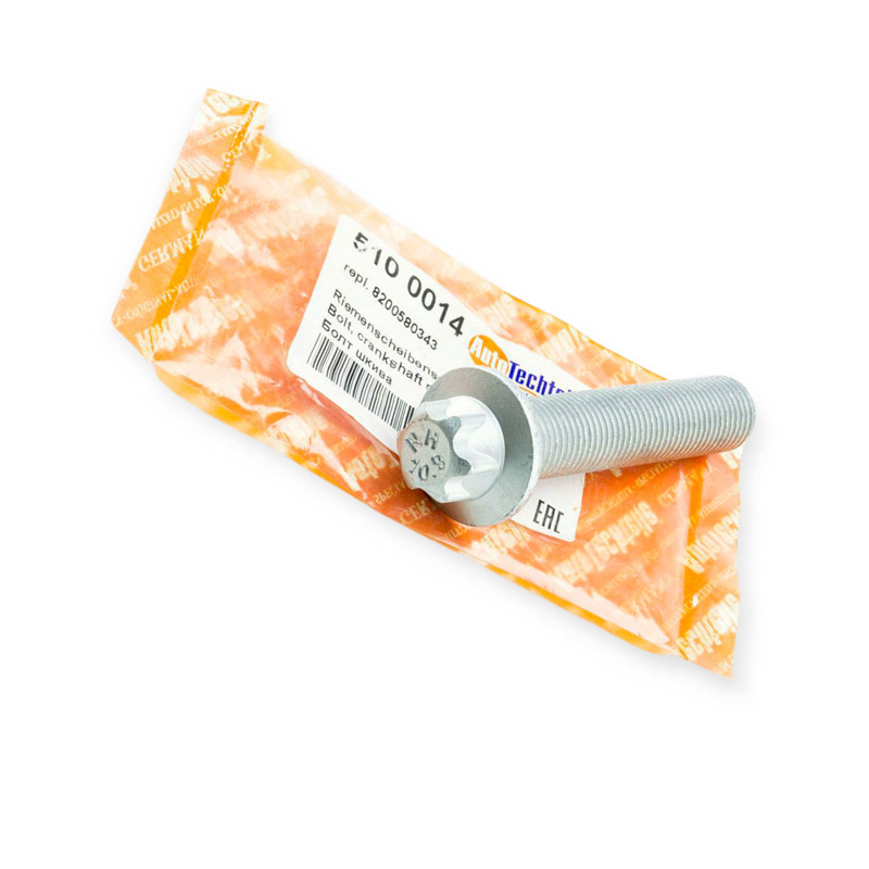 Болт коленвала Рено Майстер, Трафік 2.2, 2.5 dCi (M14x1.5x82) шківа Мукачево - фото 1