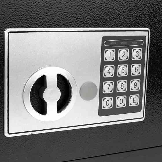 Сейф меблів з електронним кодом та ключем 31x20x20 см,Malatec SBR Київ