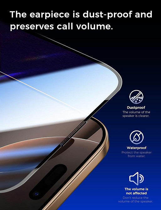 Защитное стекло MAGIC JOHN iPhone 16 Pro 6.3