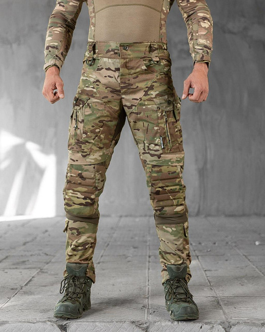 Штани мультикам тактичні літні довгі багато карманів Одеса - фото 11