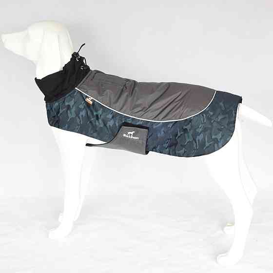 Куртка для собак BlackDoggy (Блекдоги) VC14-JK23 L, Синій Запоріжжя