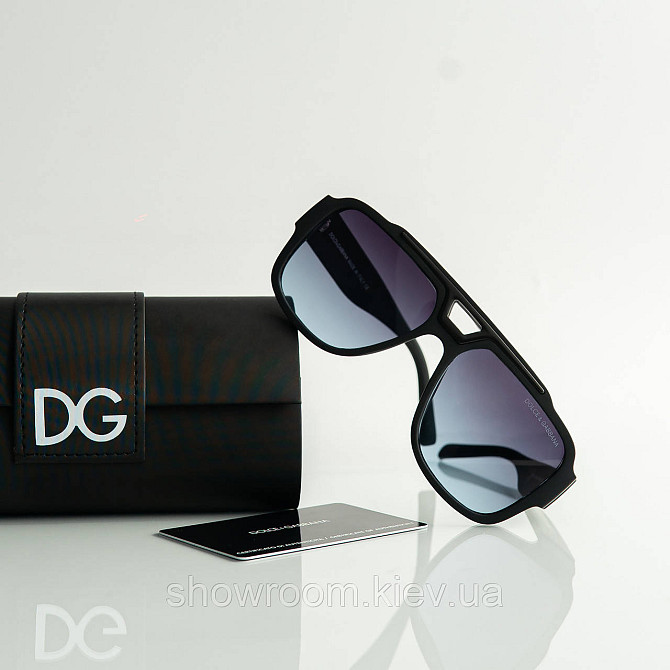 Стильные женские солнцезащитные очки D&G (0421-6) Киев - изображение 5