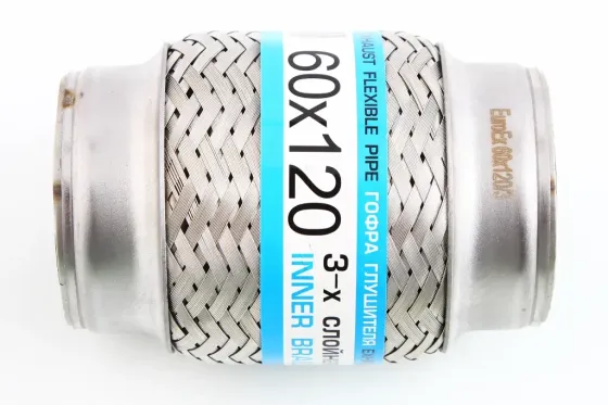 Гофра глушителя 60*120 3-слойная EuroEx Винница